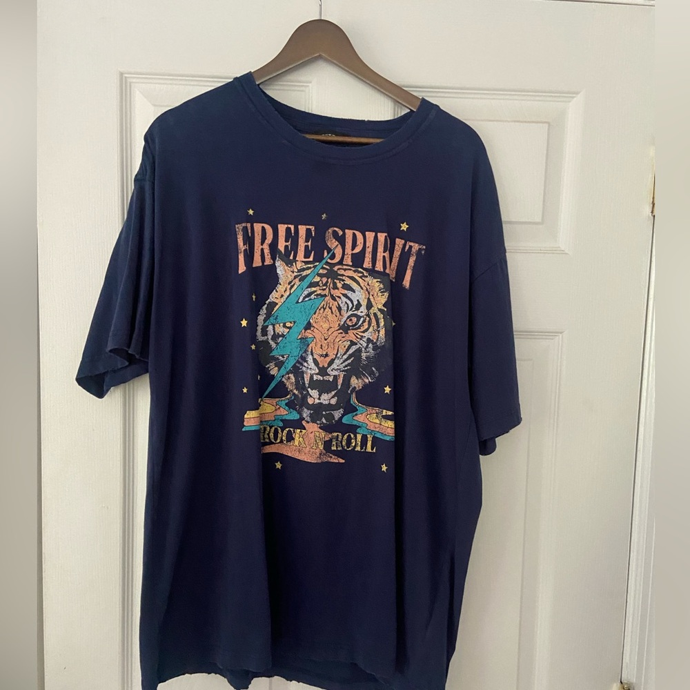 palmetto moon oversized graphic tee